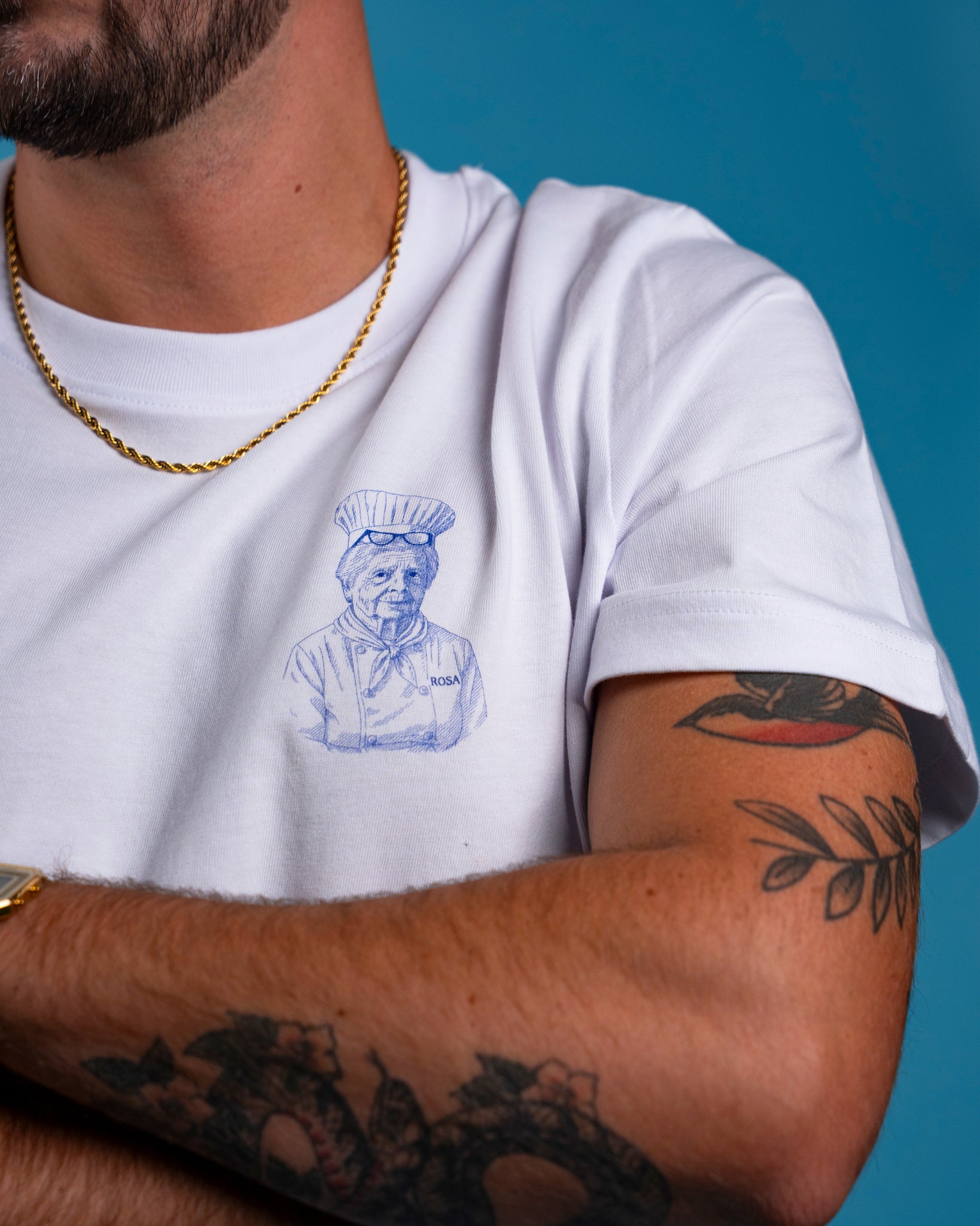 Tee Shirt Osteria Da Rosa - Foot Dimanche Napoli