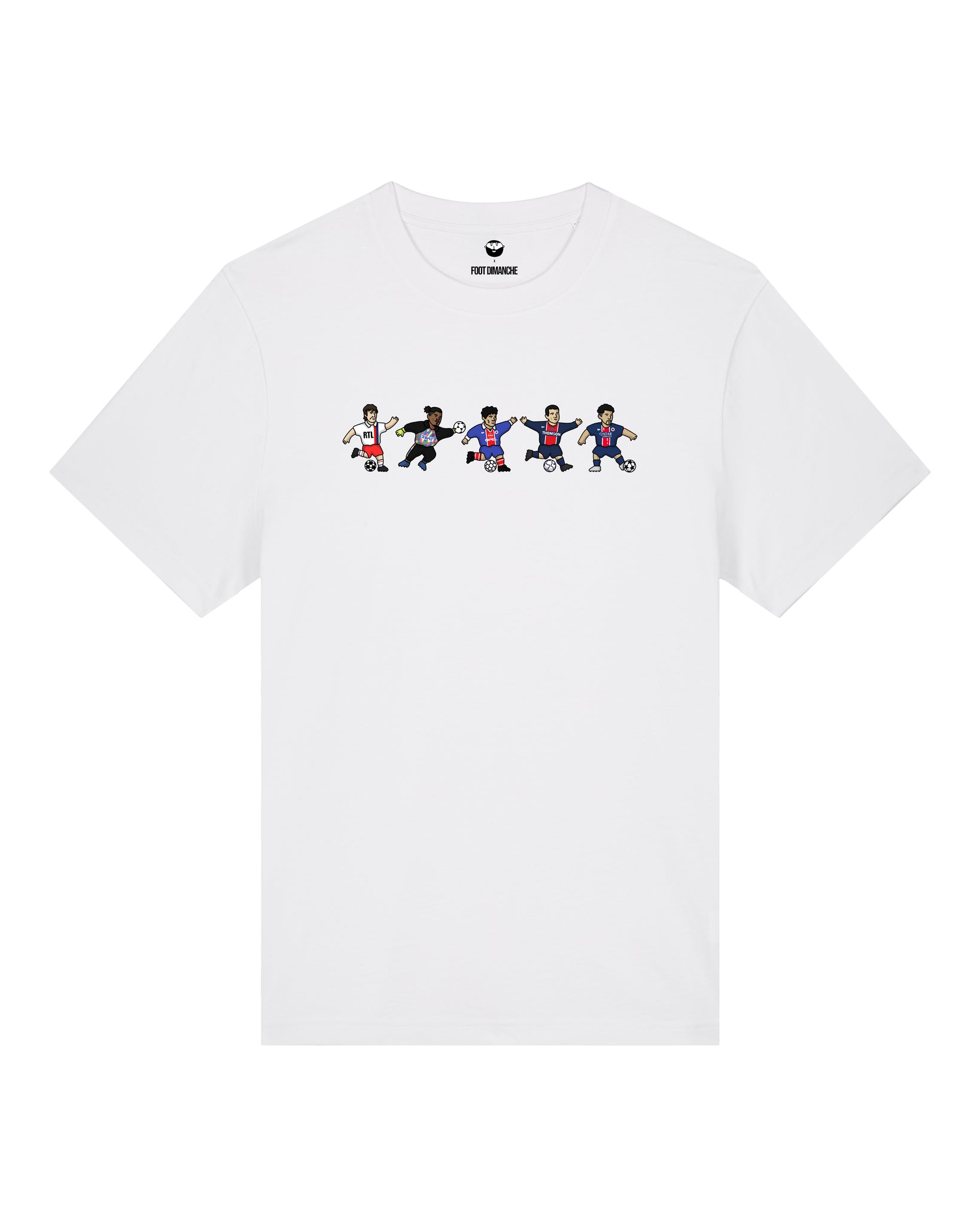 Tee Shirt Paris - Foot Dimanche x Clément Striano