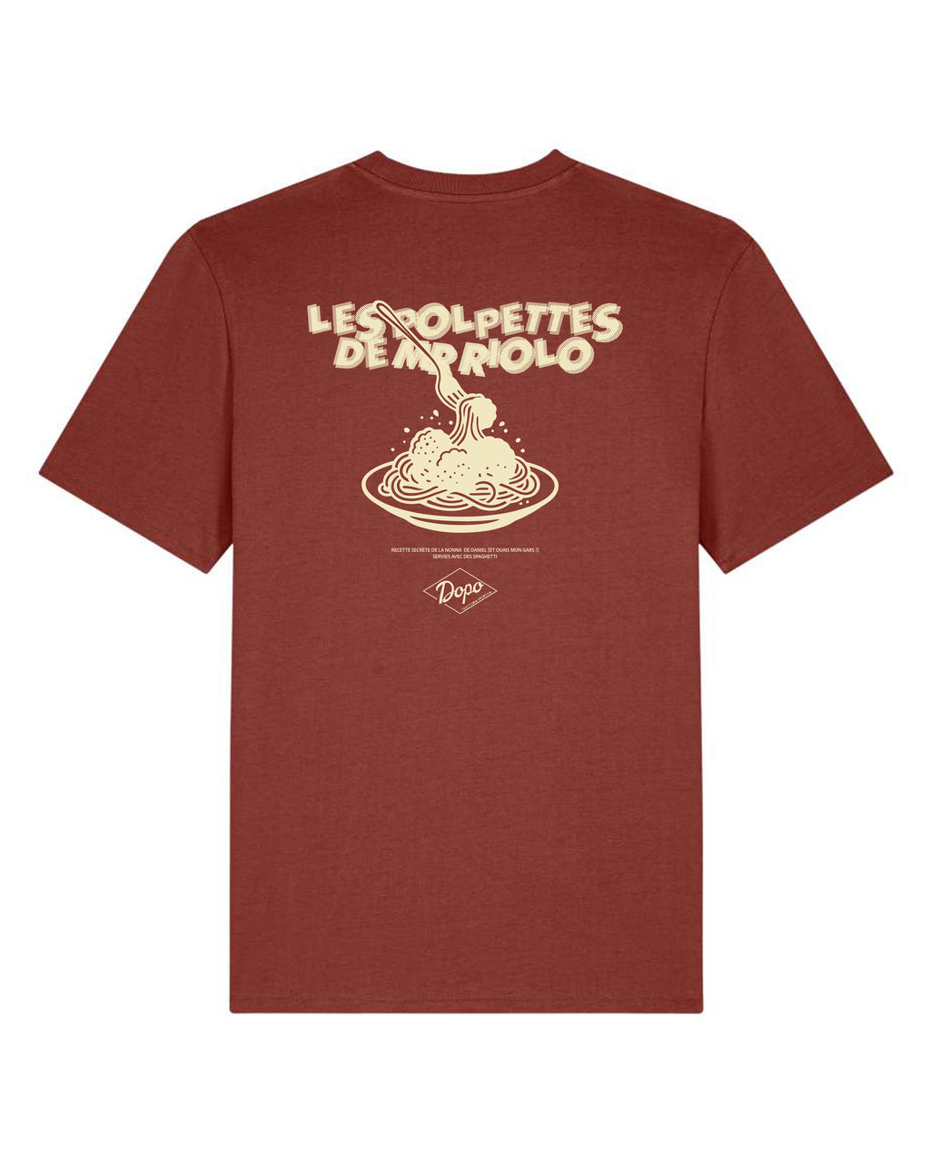Tee Shirt Polpettes de Monsieur Riolo - Dopo x Foot Dimanche