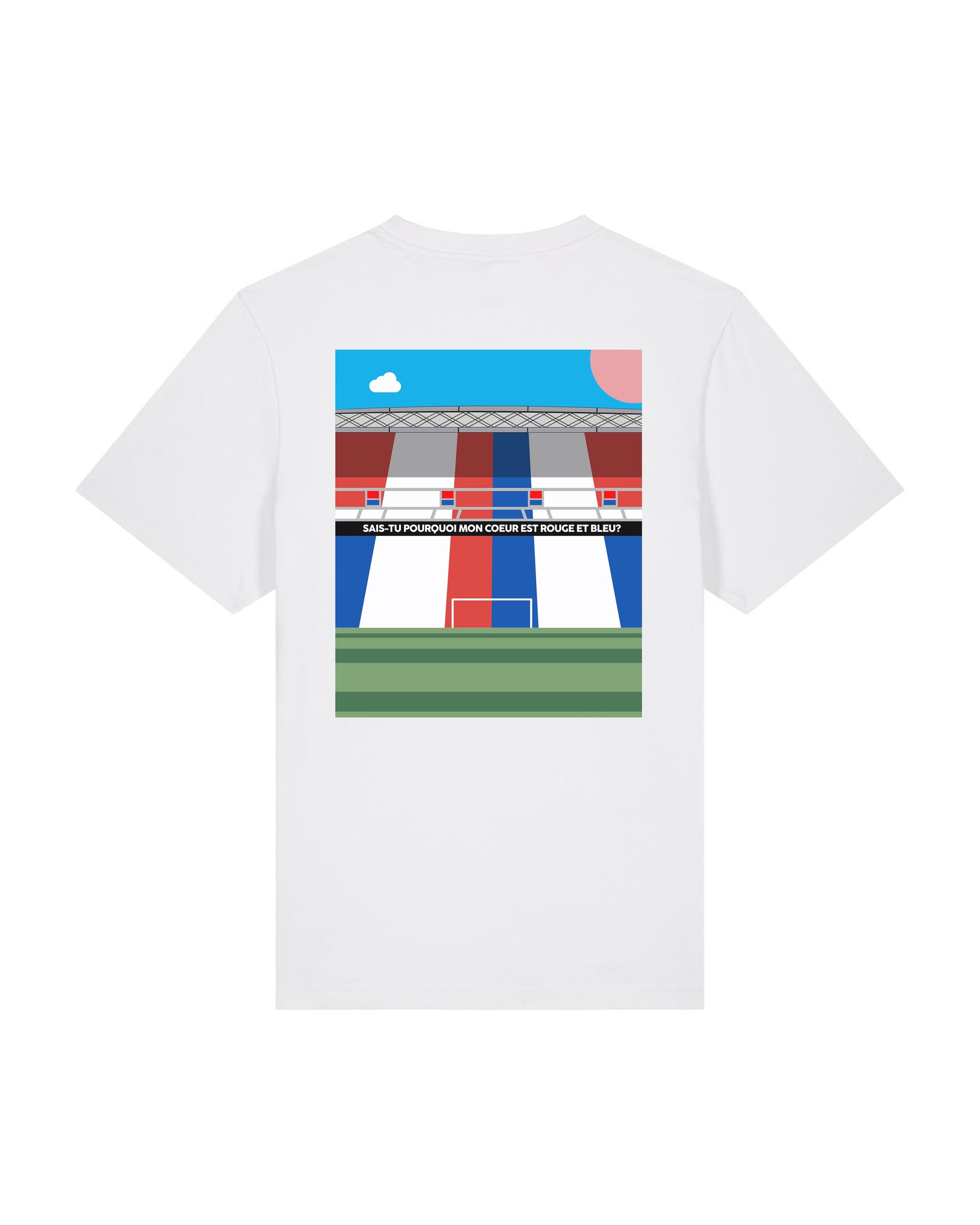 Tee Shirt Stade Lyon - Foot Dimanche