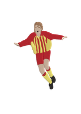Tee Shirt Tonygoal brodé - Foot Dimanche