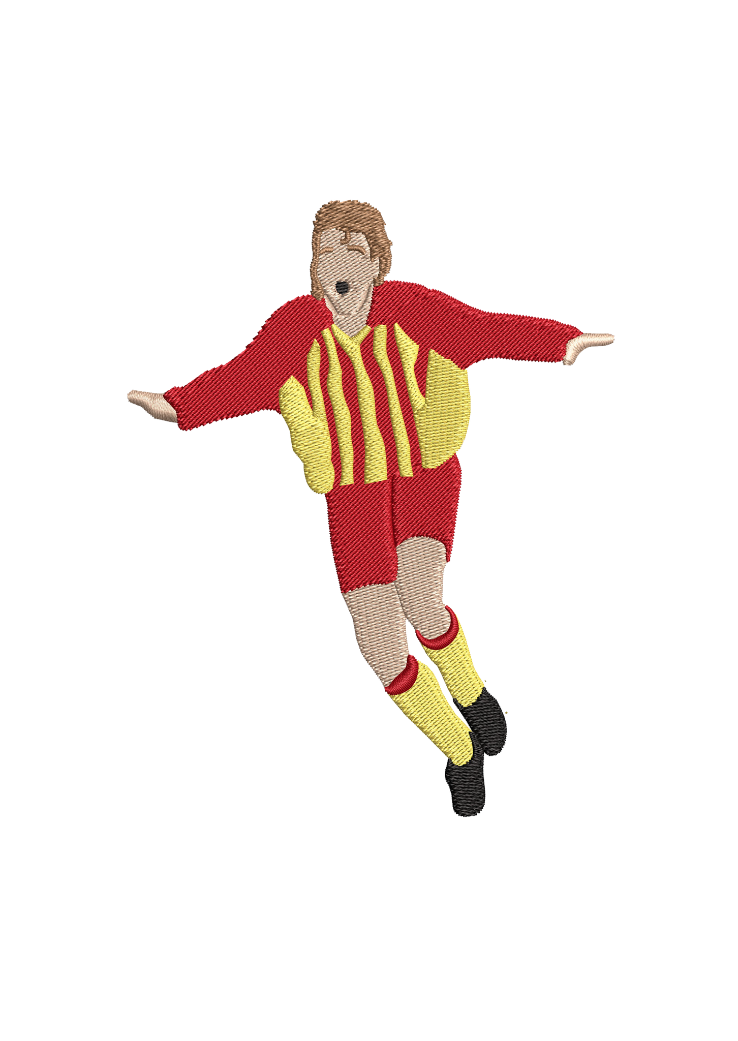 Tee Shirt Tonygoal brodé - Foot Dimanche