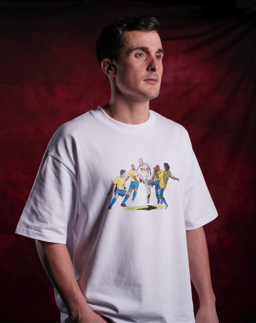 Tee Shirt Zidane 2006 - Foot Dimanche x Alvastudio7