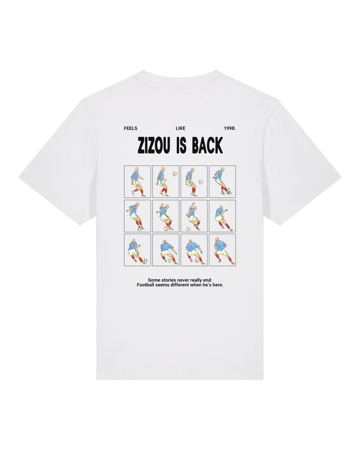 Tee Shirt Zizou is Back