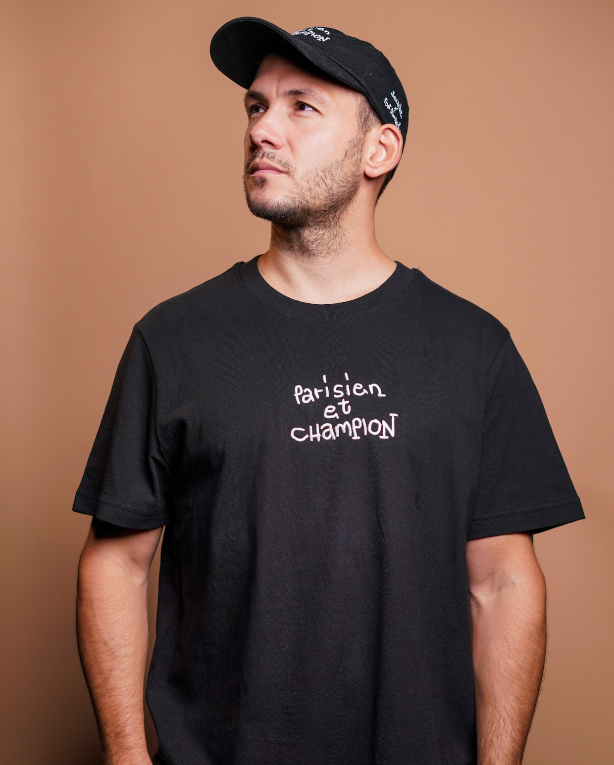 Tee Shirt Parisien et Champion - Jenikäe x Foot Dimanche