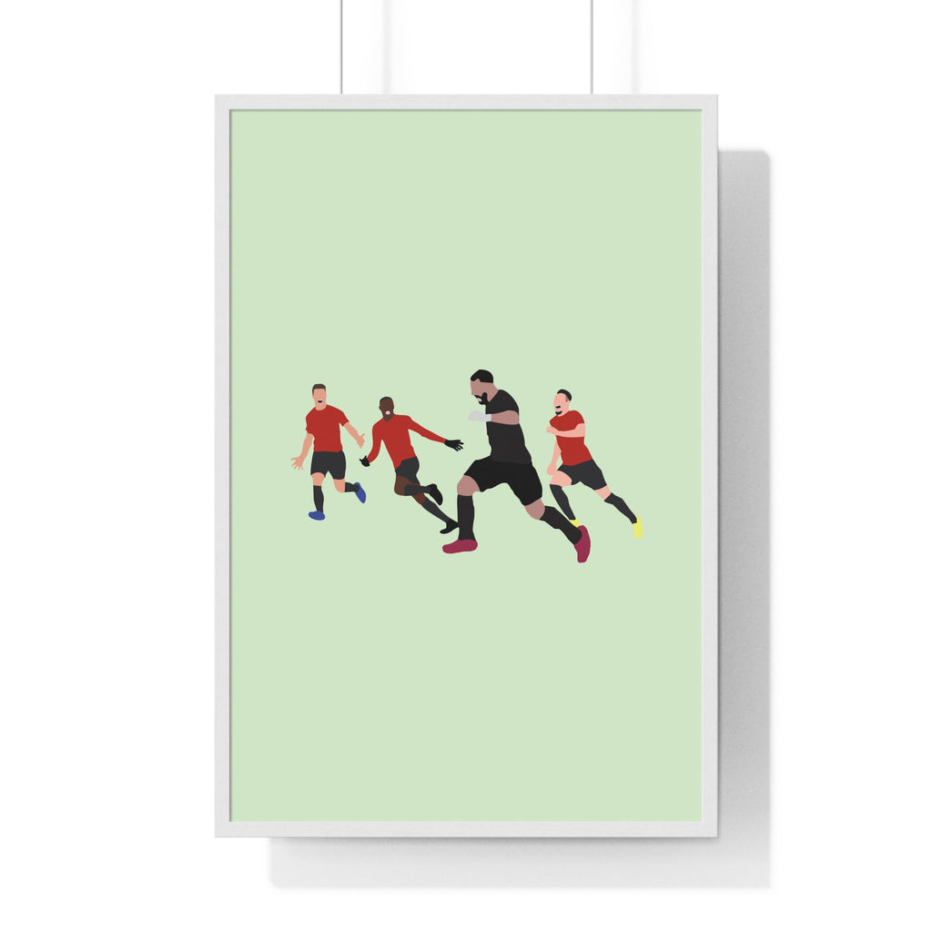 Poster Koubek - Stade Rennais - Foot Dimanche