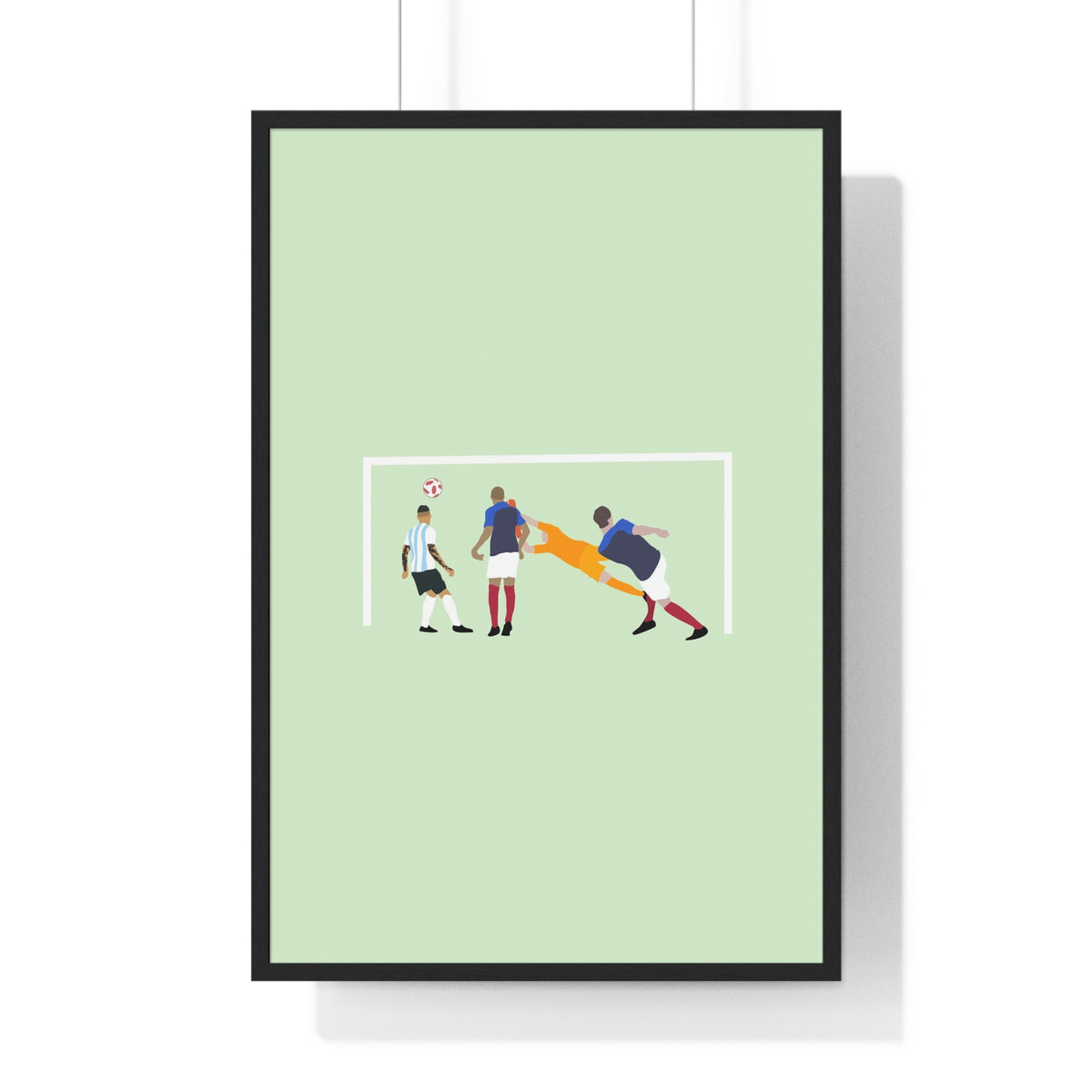 Poster Second Poteau Pavard