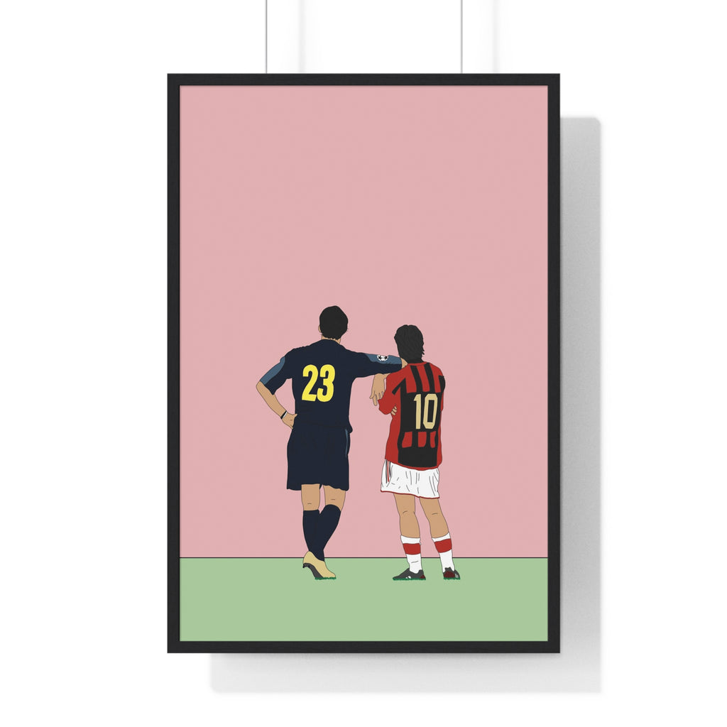 Poster Madonnina Milan Inter - Foot Dimanche
