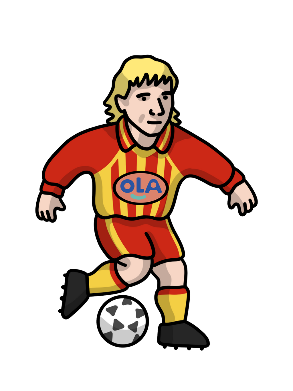 Chaussettes Vairelles  - Foot Dimanche x Clément Striano