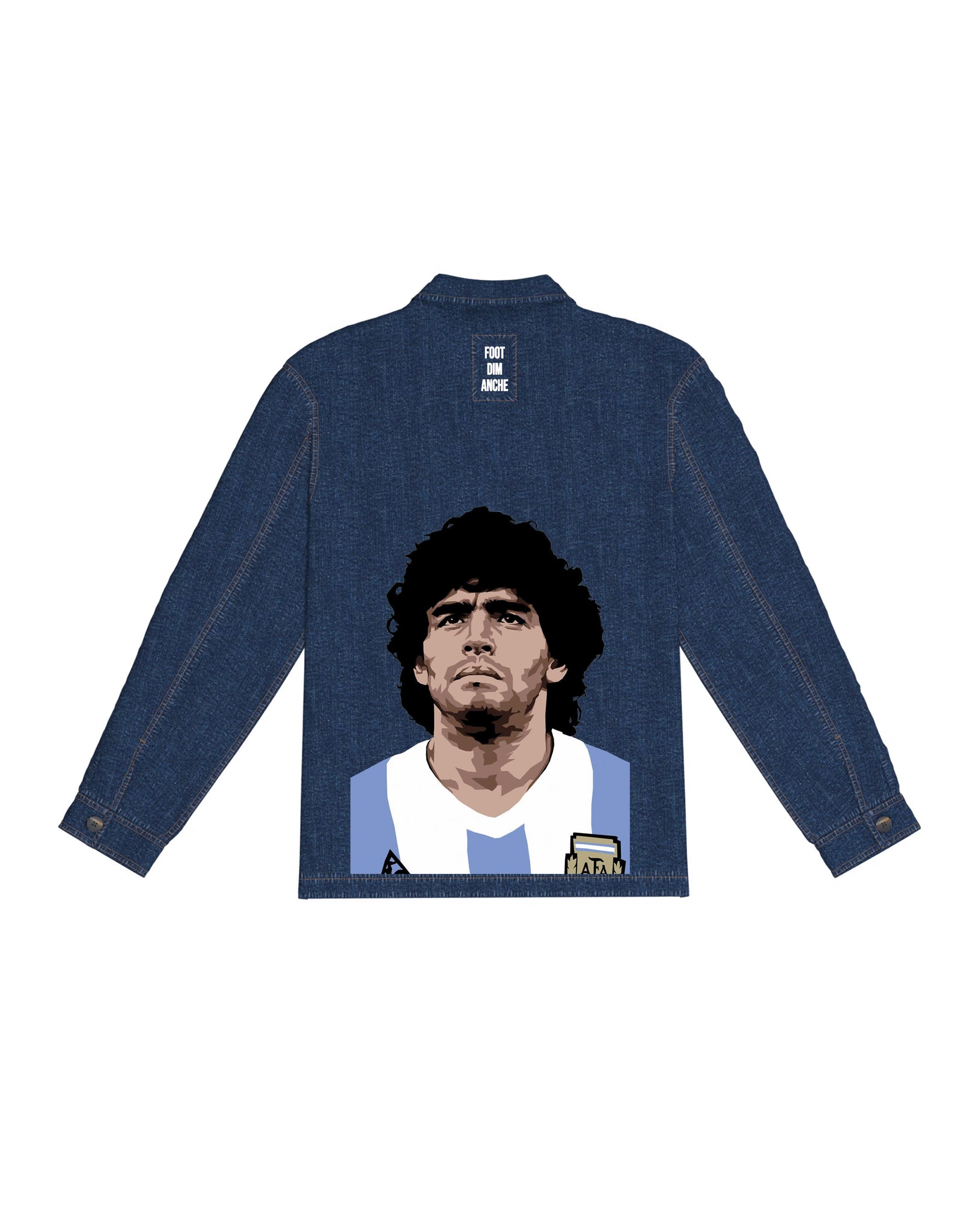 Veste en Jean Diego - Foot Dimanche x Napoli