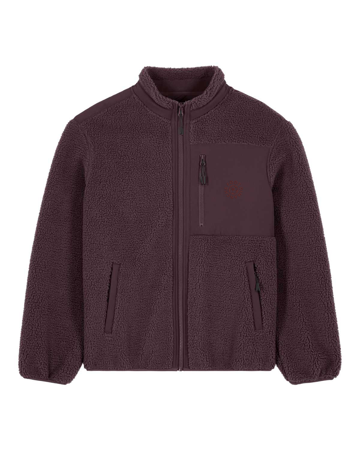 Veste Polaire Foot Dimanche brodée
