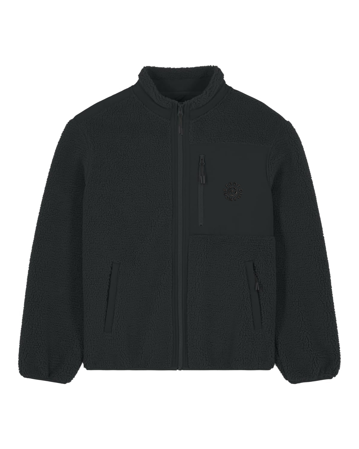 Veste Polaire Foot Dimanche brodée