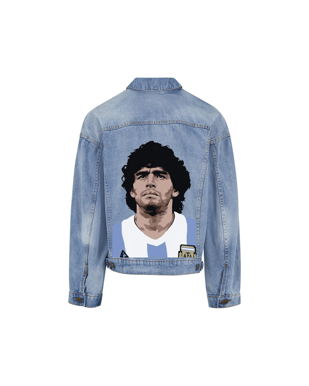 Veste en Jean Diego - Foot Dimanche Napoli