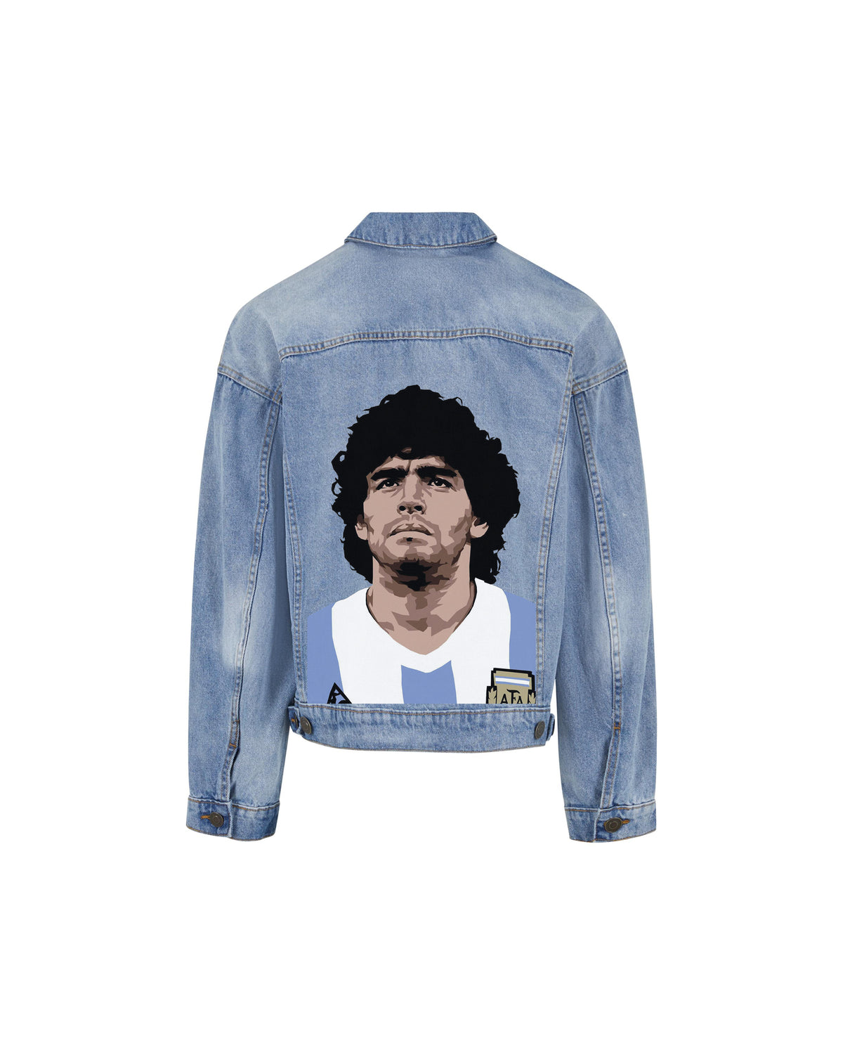 Veste en Jean Diego - Foot Dimanche Napoli