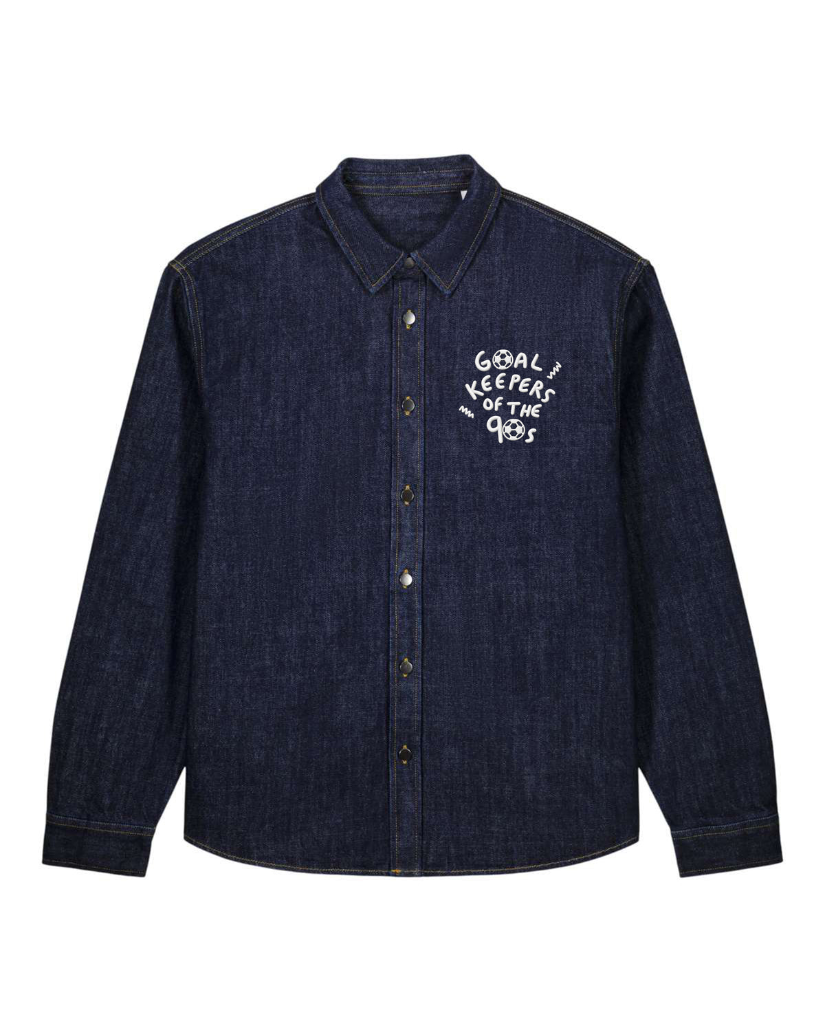 Veste en Jean Goalkeepers of the 90's brodé