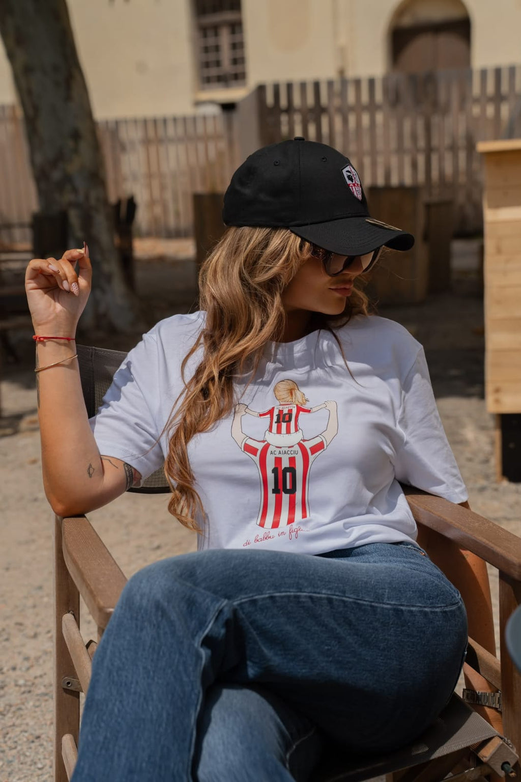 Tee Shirt Di Babbu in Fligliola -  AC Ajaccio x Foot Dimanche