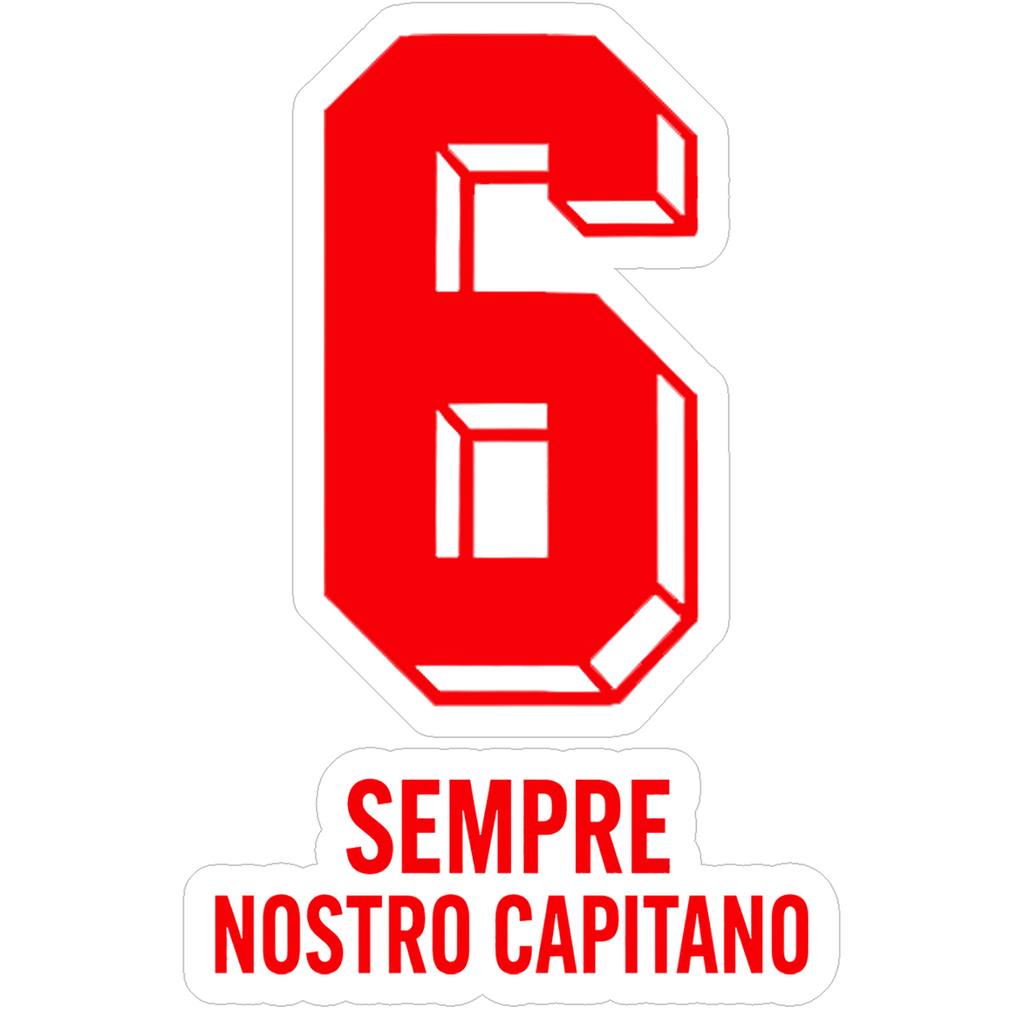 Sticker Sempre Nostro Capitano