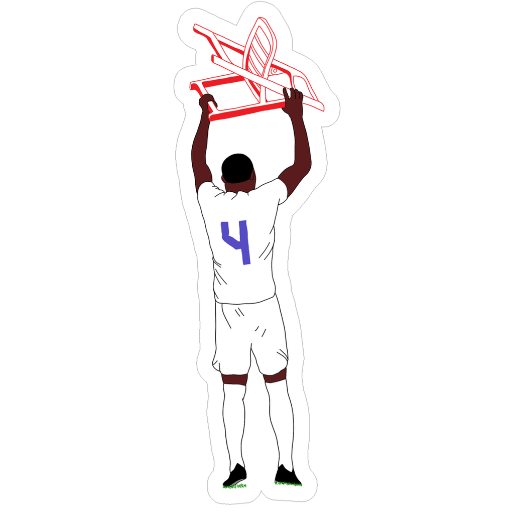 Sticker Alaba Silla