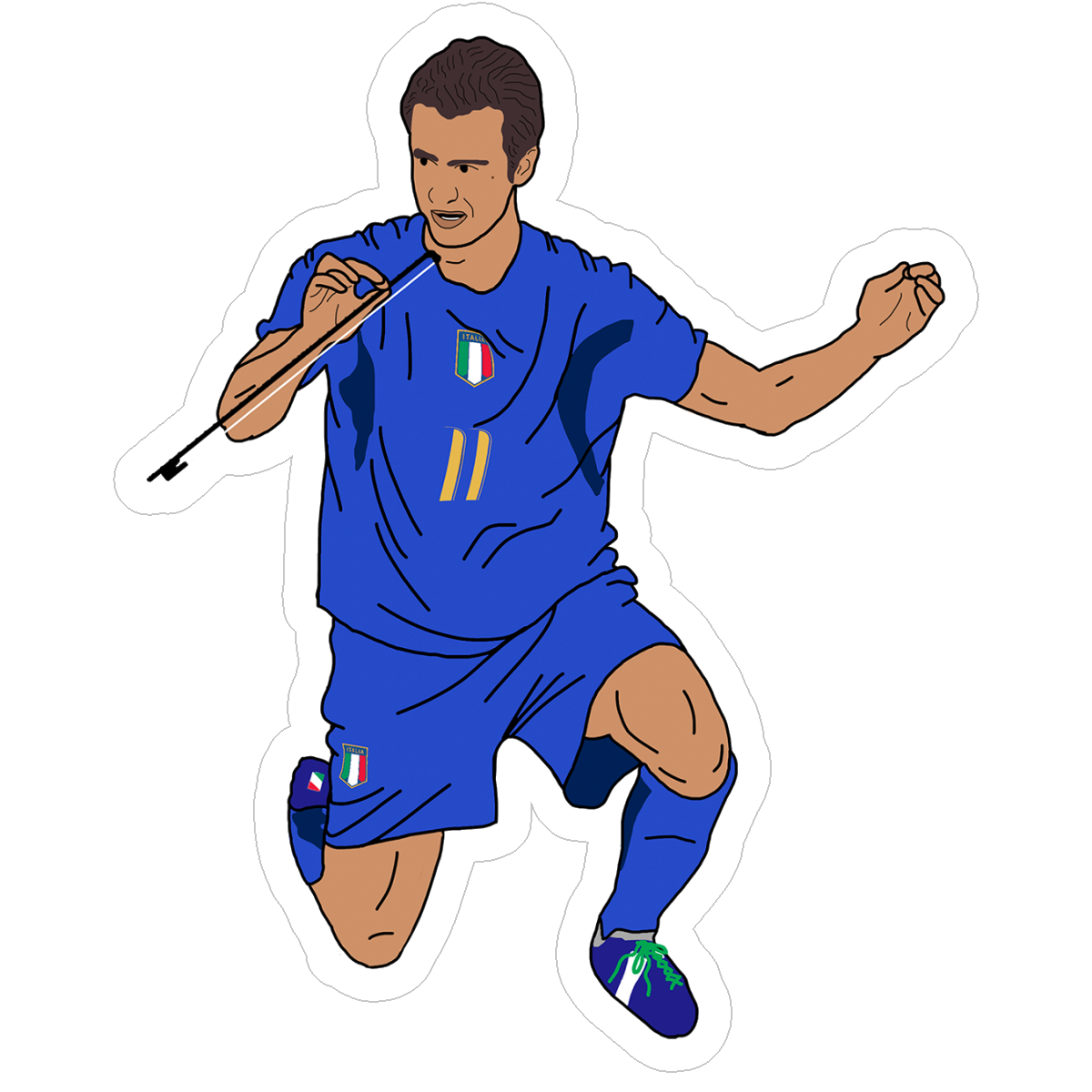 Sticker Gilardino