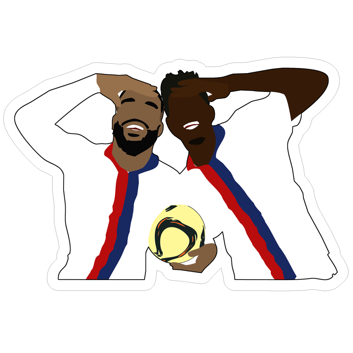 Sticker Samuel et Alex