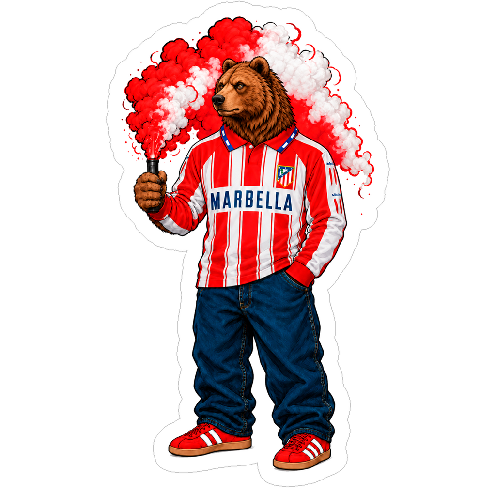 Sticker Oso Atlético Madrid