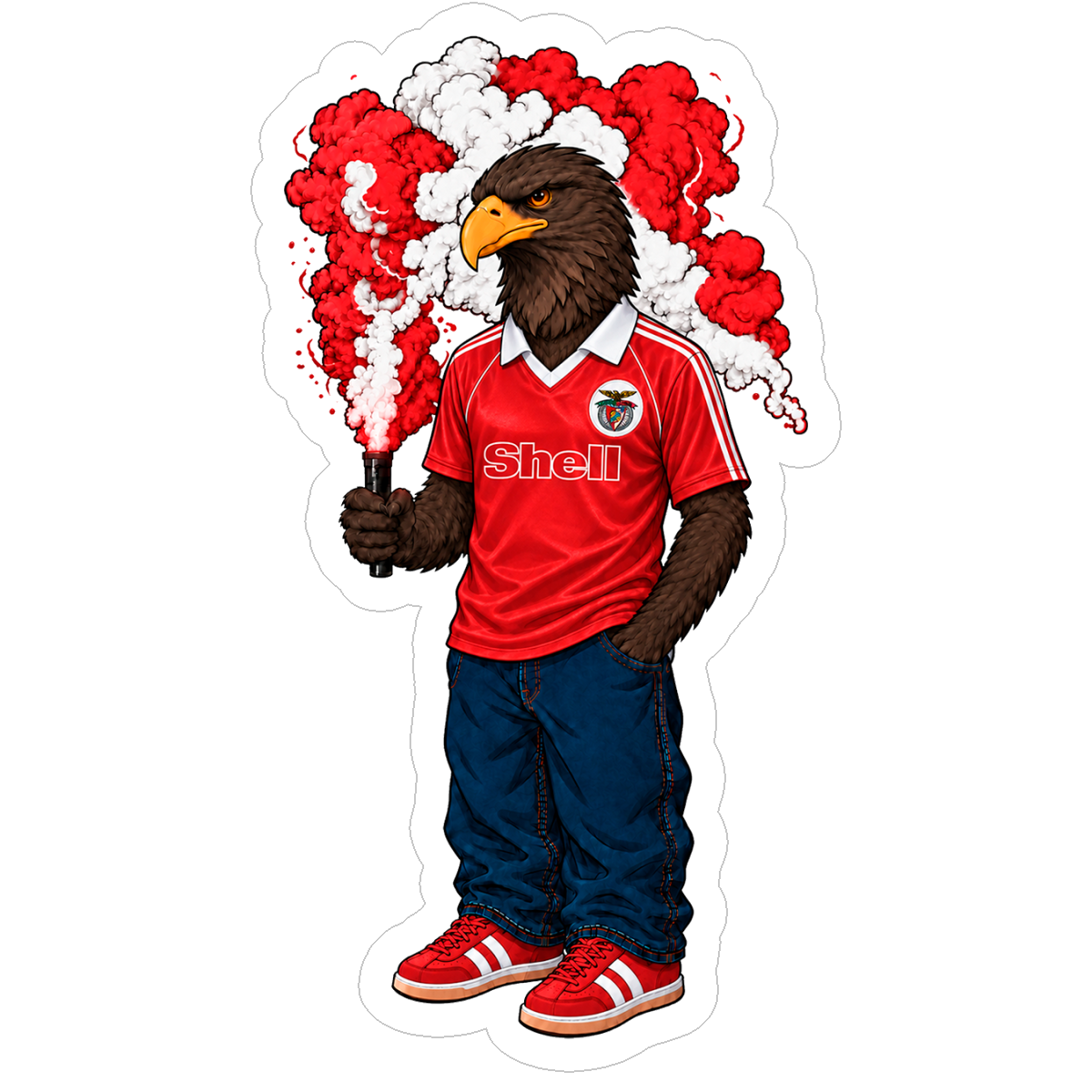 Sticker Aigle Benfica – Águia Vintage