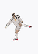 Tee Shirt Zizou Madrid brodé - Foot Dimanche