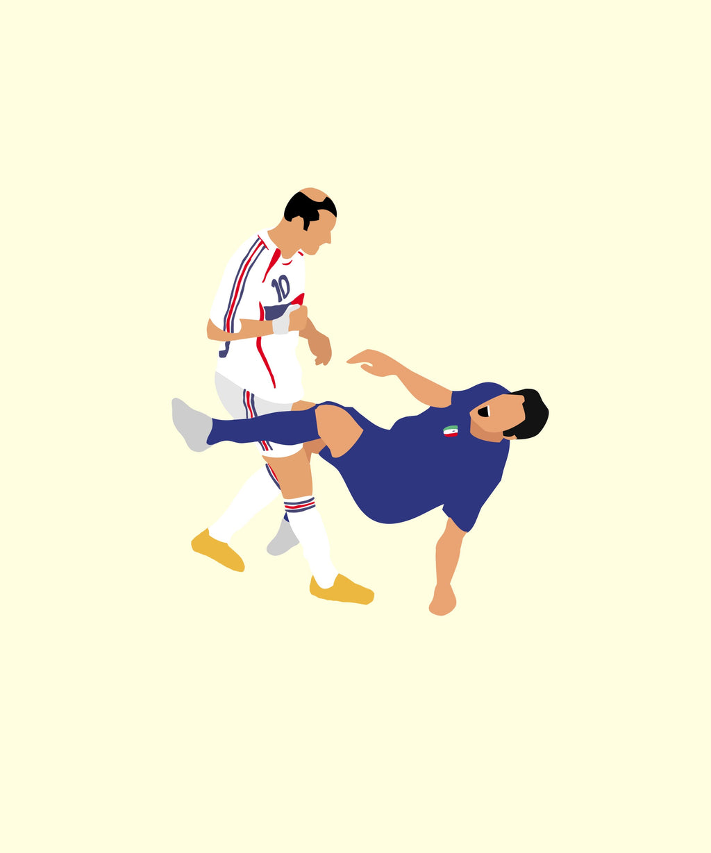 Tee Shirt Zizou x Materazzi