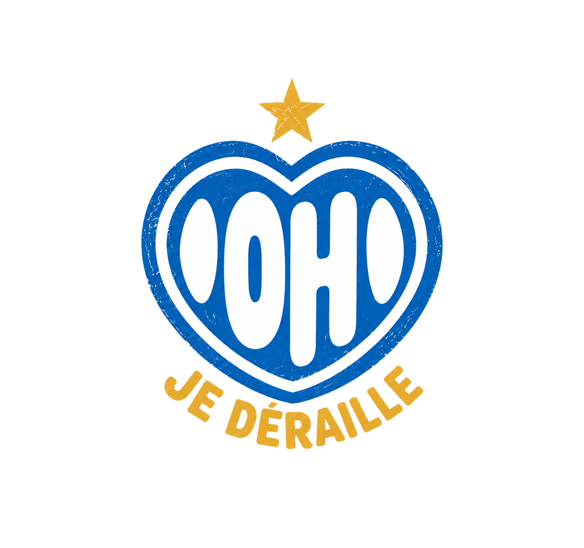 Tee Shirt Oh je déraille - Cazarre x Foot Dimanche
