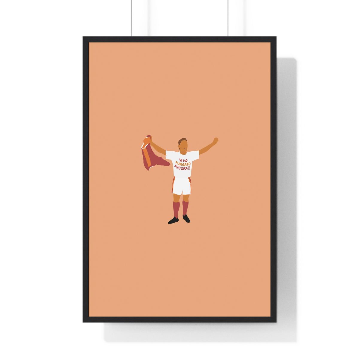 Poster Re di Roma Totti - Foot Dimanche