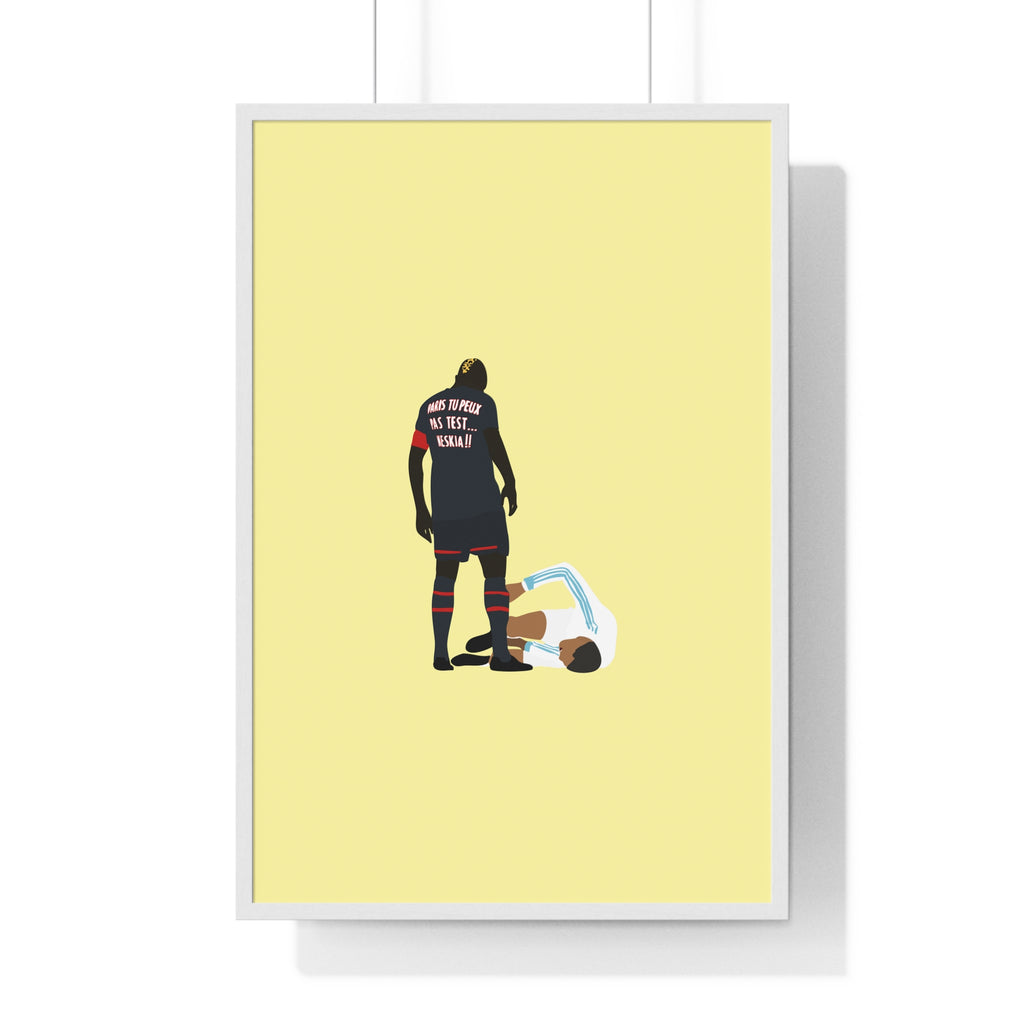 Poster PSG OM - Mamadou Sakho - Foot dimanche