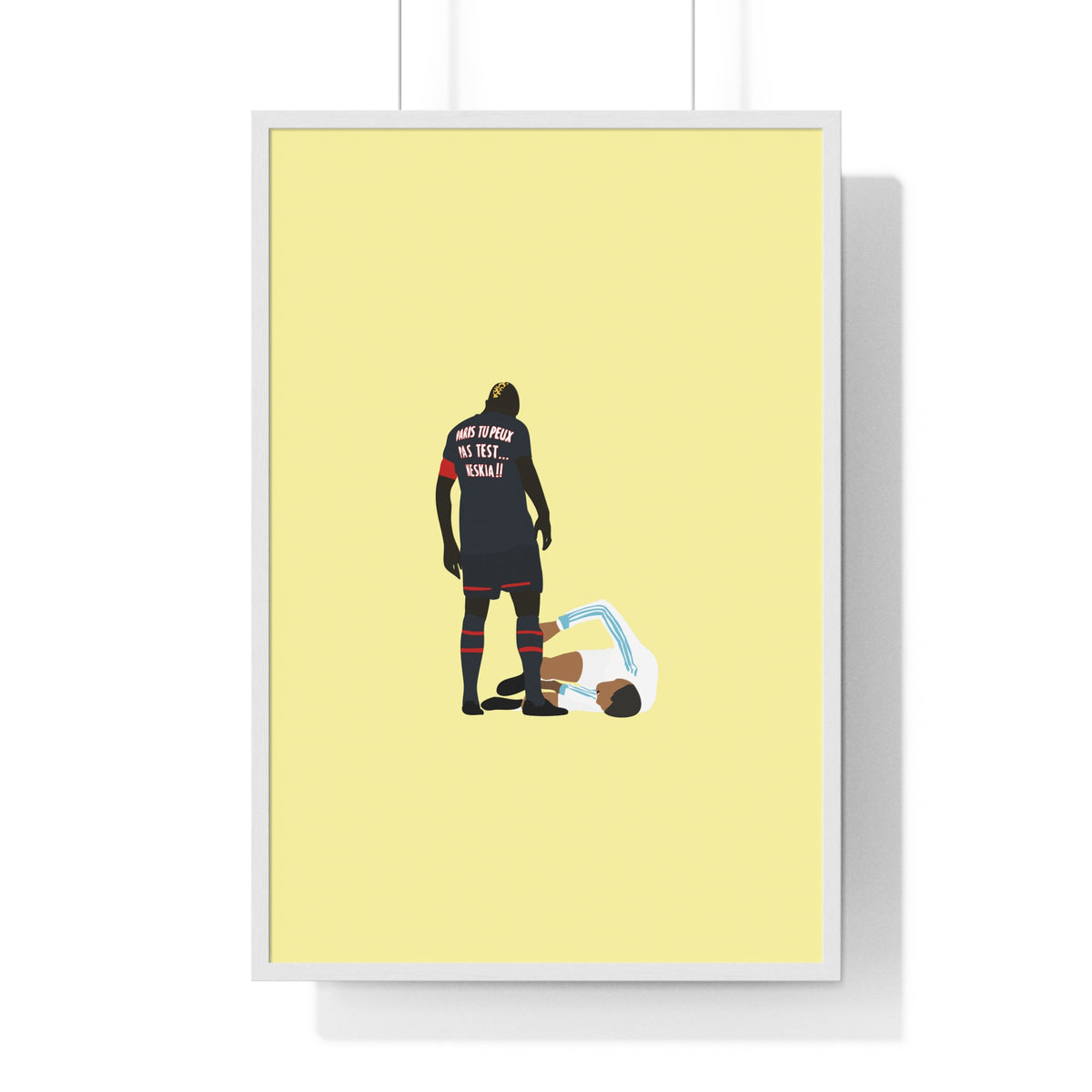 Poster PSG OM - Mamadou Sakho - Foot dimanche