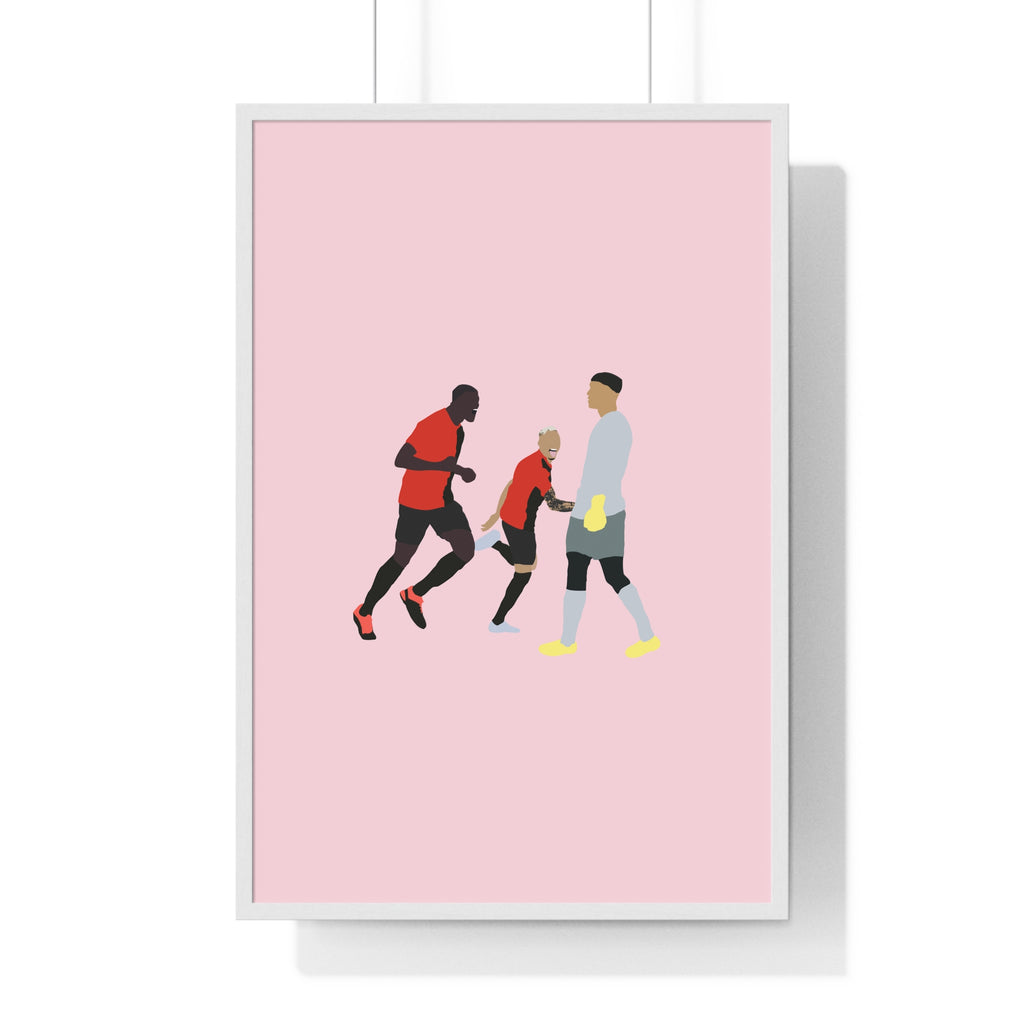 Poster Derby Breton Stade Rennais - Foot Dimanche