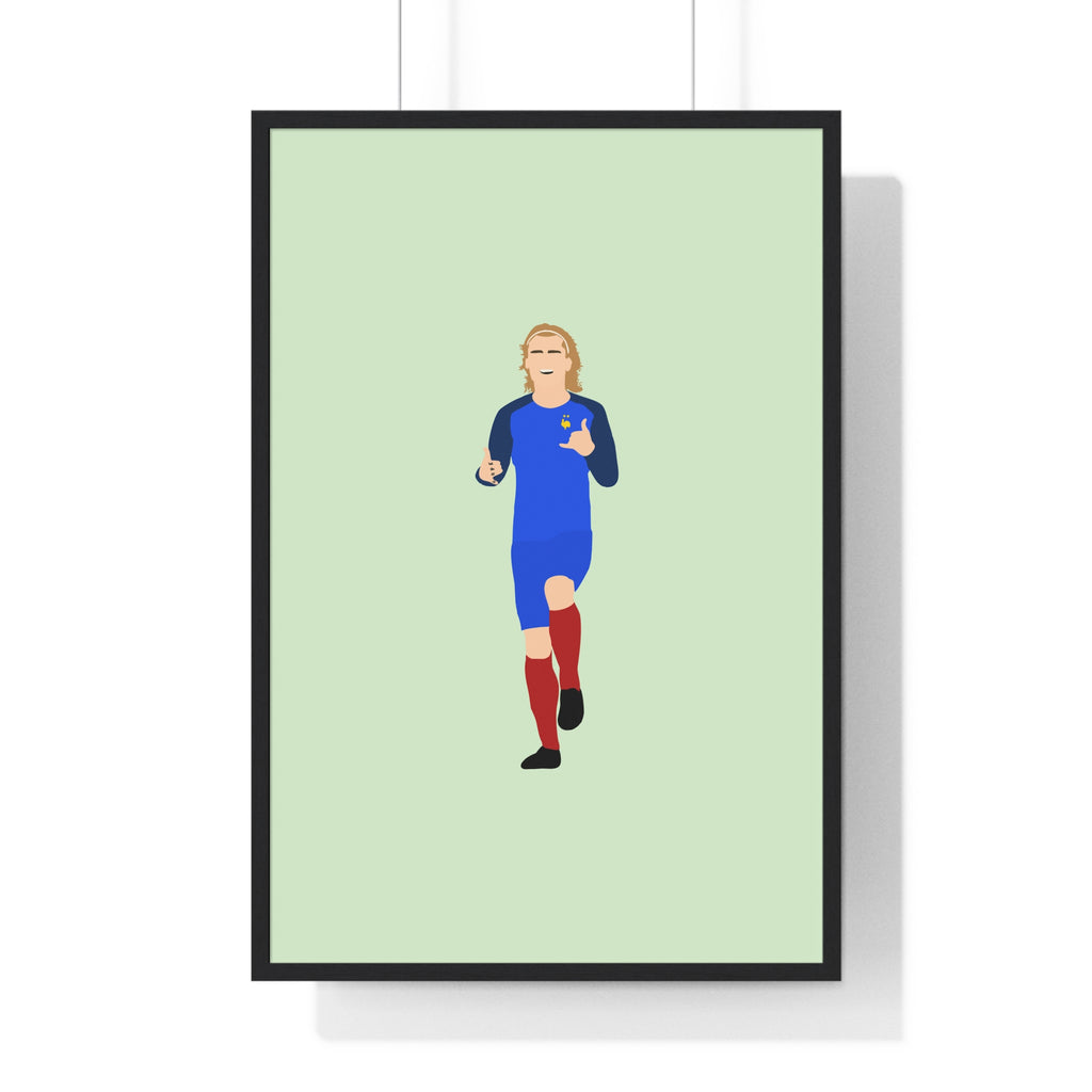 Poster Grizou Equipe de France - Foot Dimanche