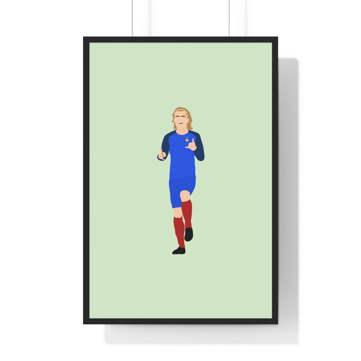 Poster Grizou Equipe de France - Foot Dimanche