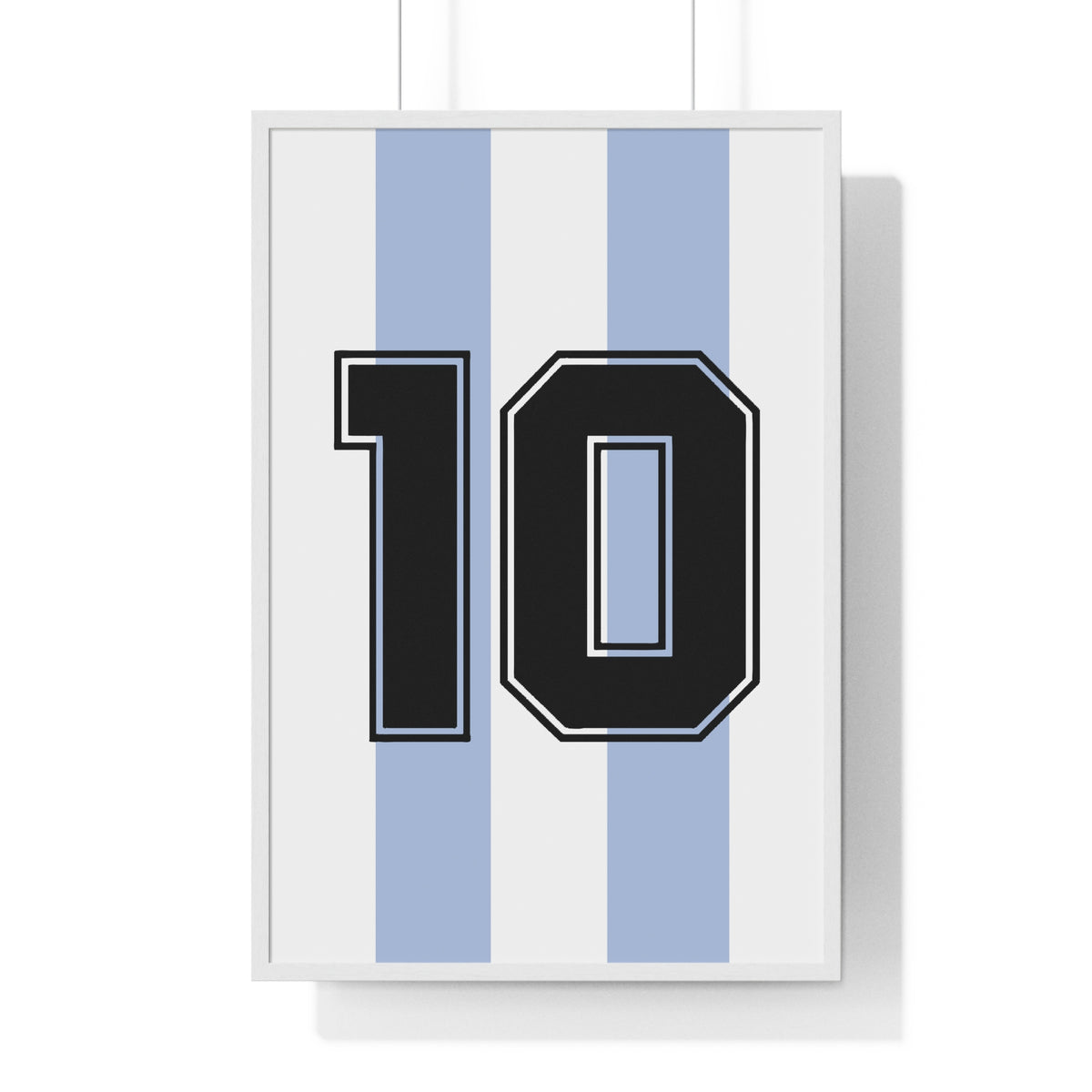 Poster Maradona Argentina - Foot Dimanche