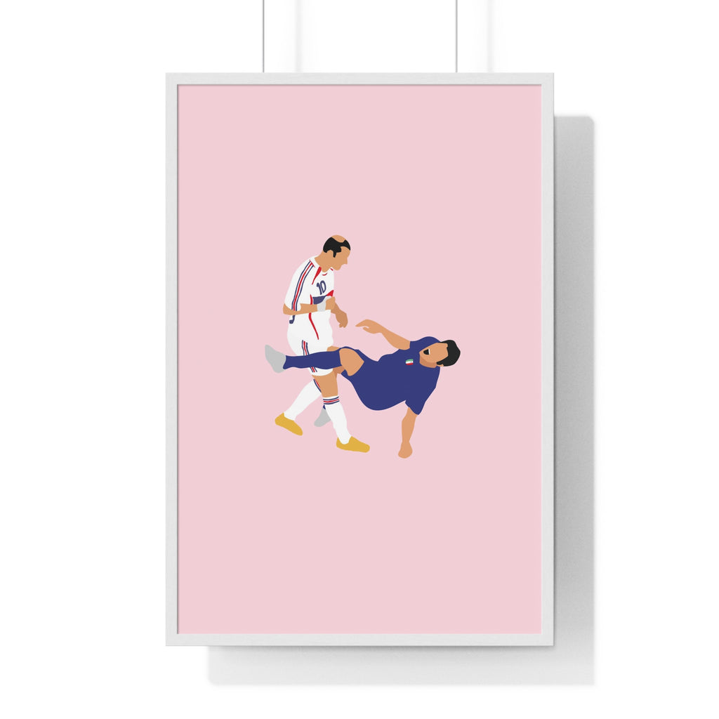 Poster Zidane & Materazzi - Foot Dimanche