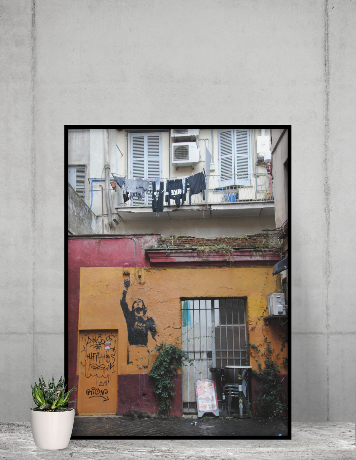 Photo Totti Murales Quartiere Monti