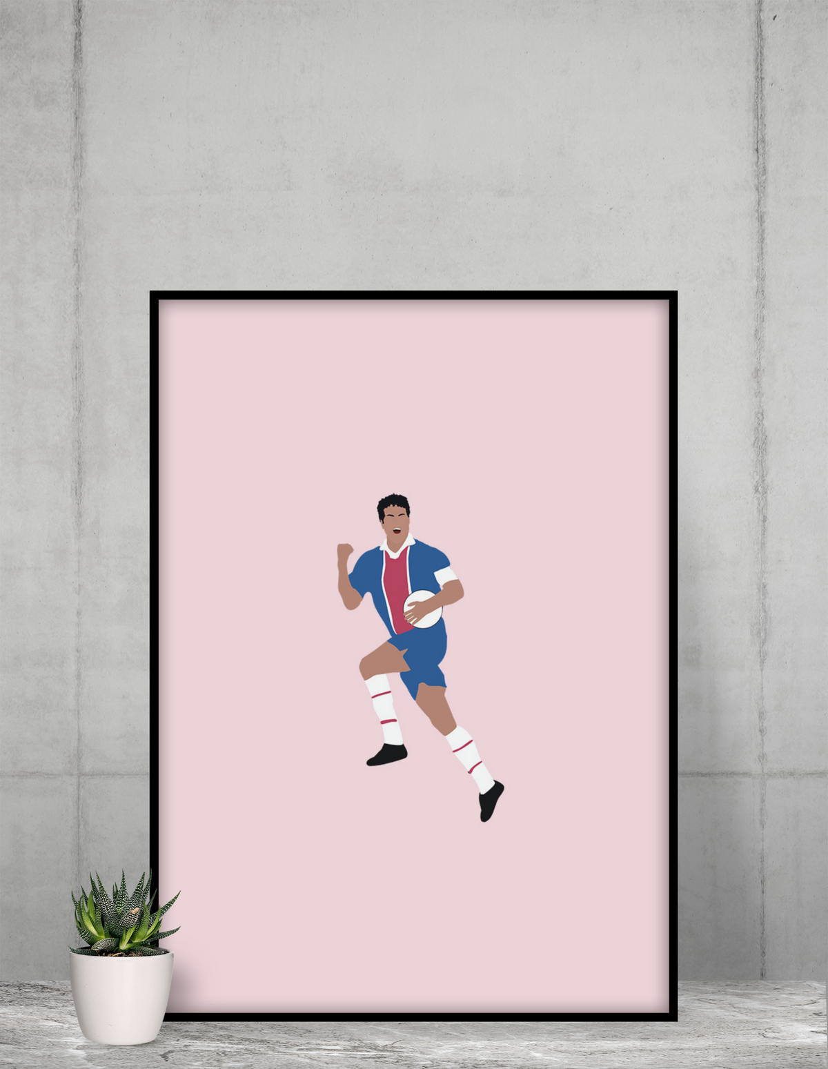 Poster Raï - PSG  - Foot Dimanche