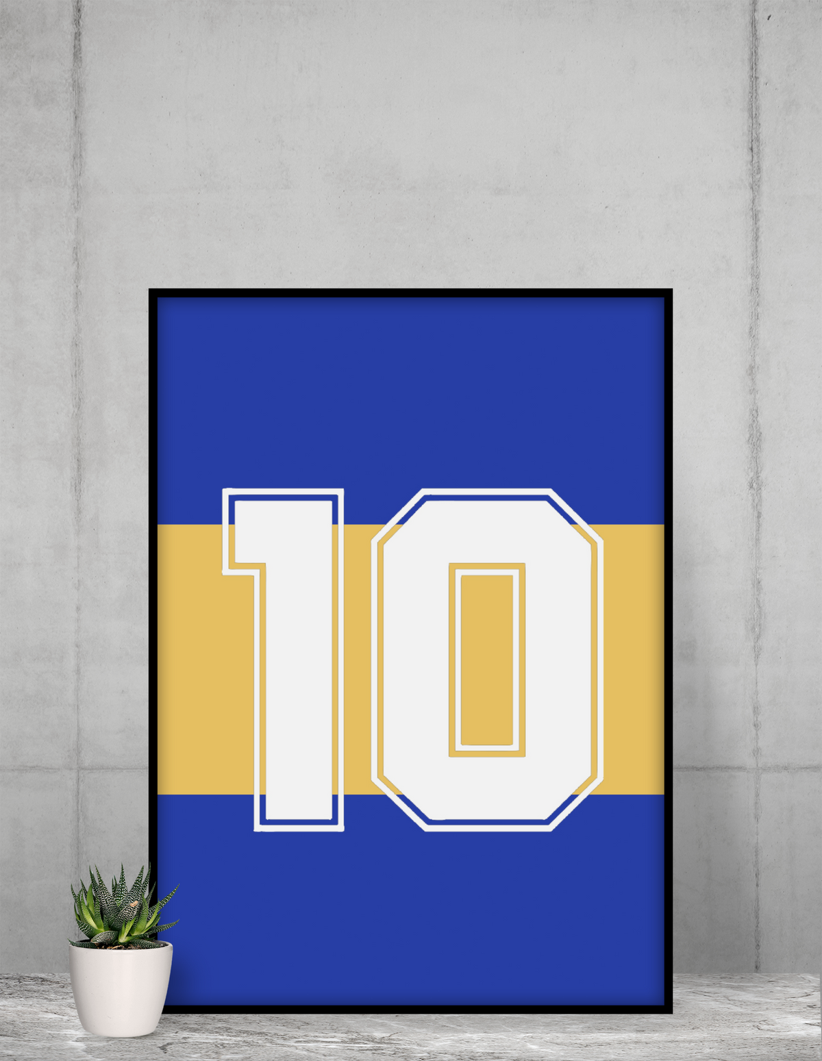 Poster Maradona Boca - Foot Dimanche