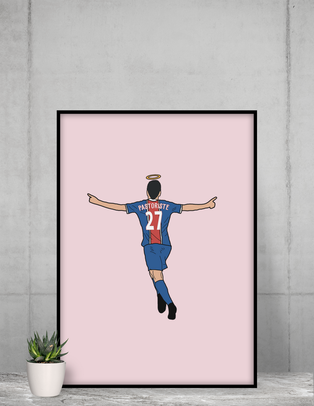 Poster Pastoriste - Foot Dimanche