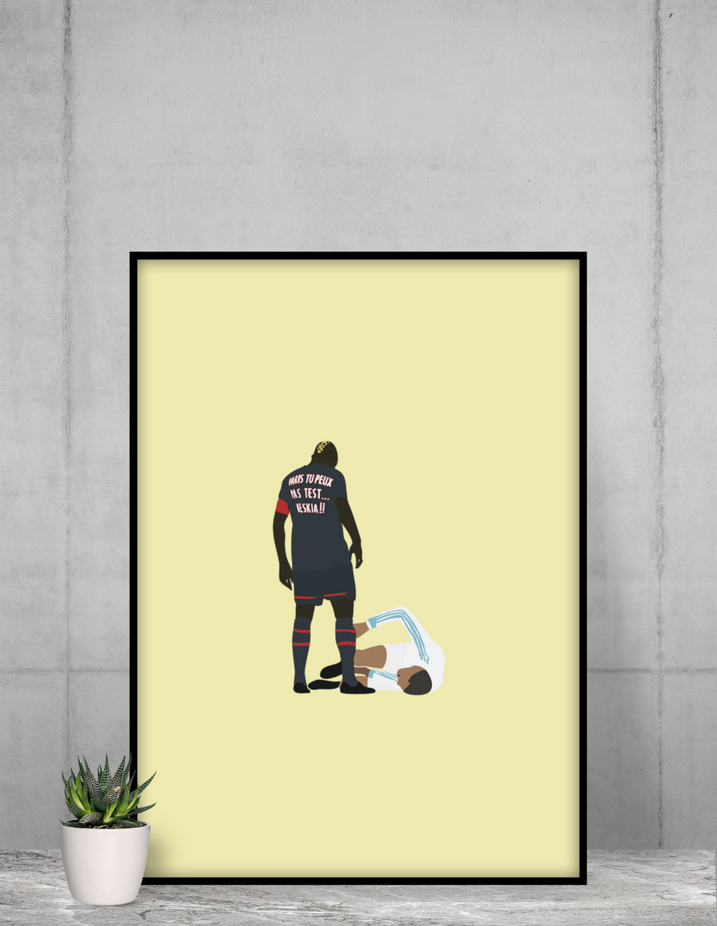 Poster PSG OM - Mamadou Sakho - Foot dimanche