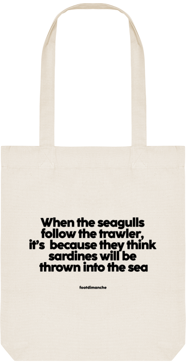 Tote Bag When the seagulls