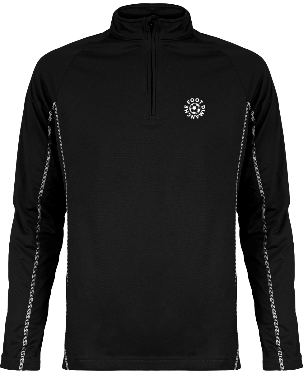 Sweat Entrainement Zip Foot Dimanche