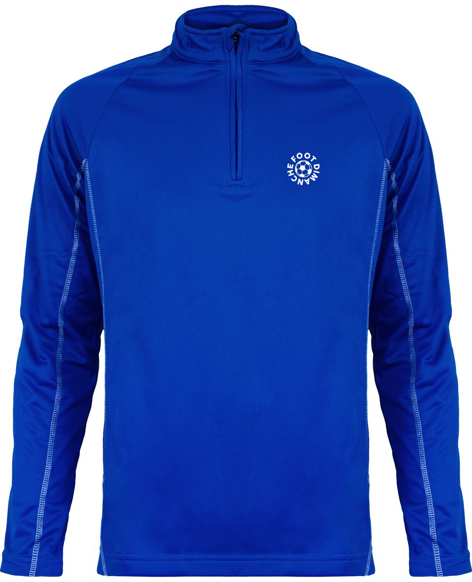 Sweat Entrainement Zip Foot Dimanche
