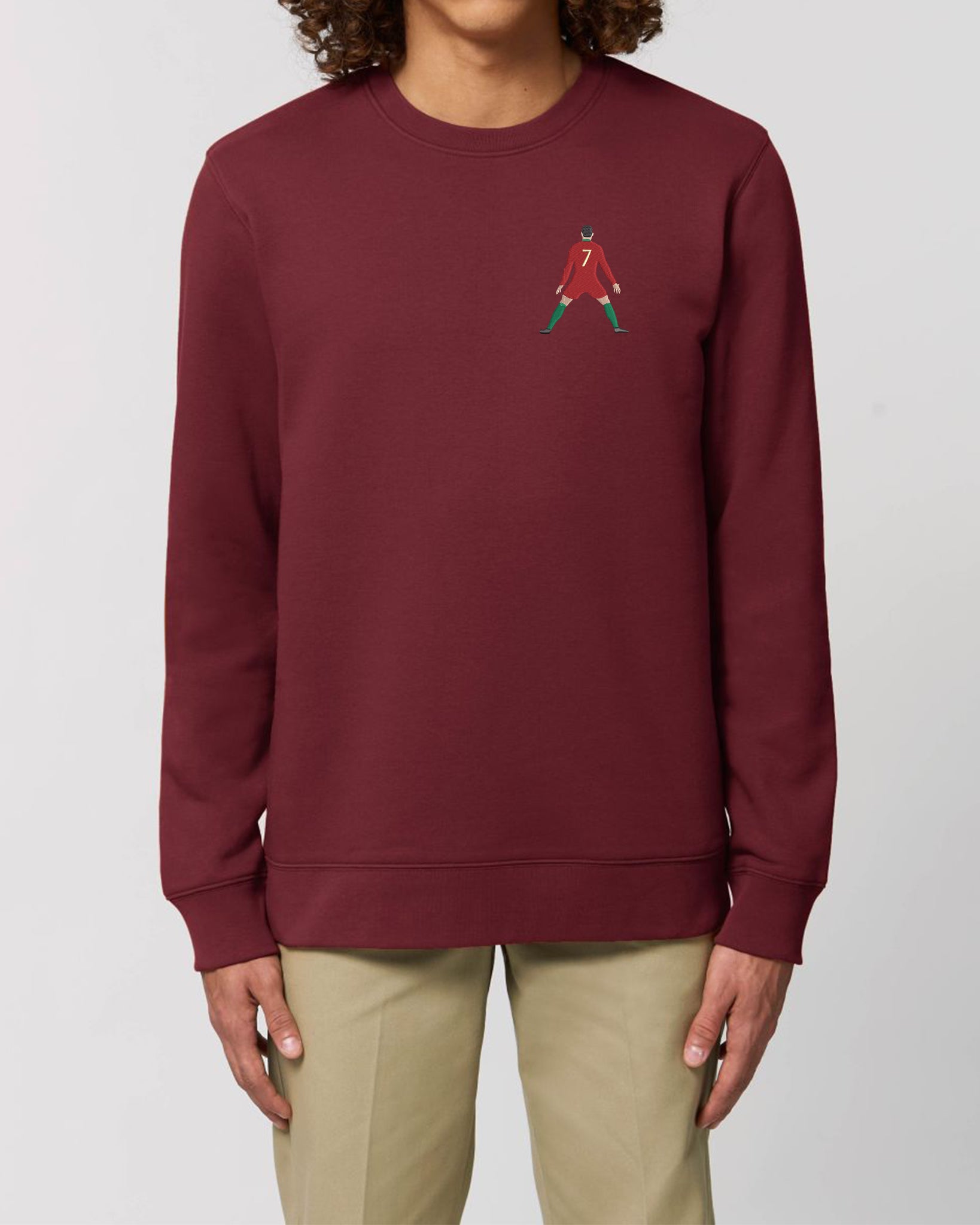 CR7 Portugal Embroidered Sweatshirt