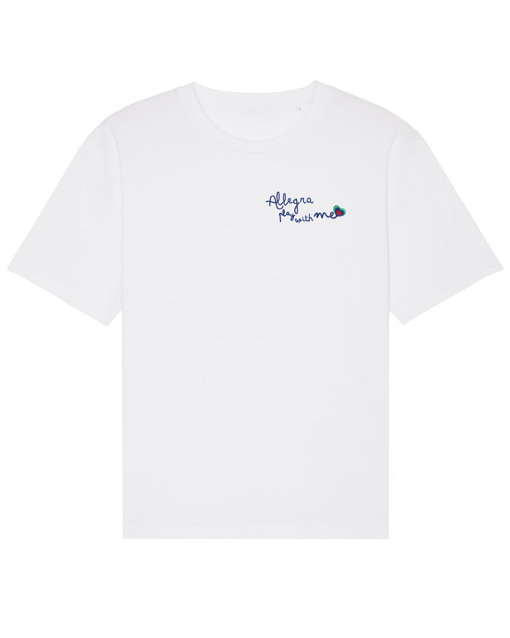 Allegra Play With Me Embroidered T-Shirt