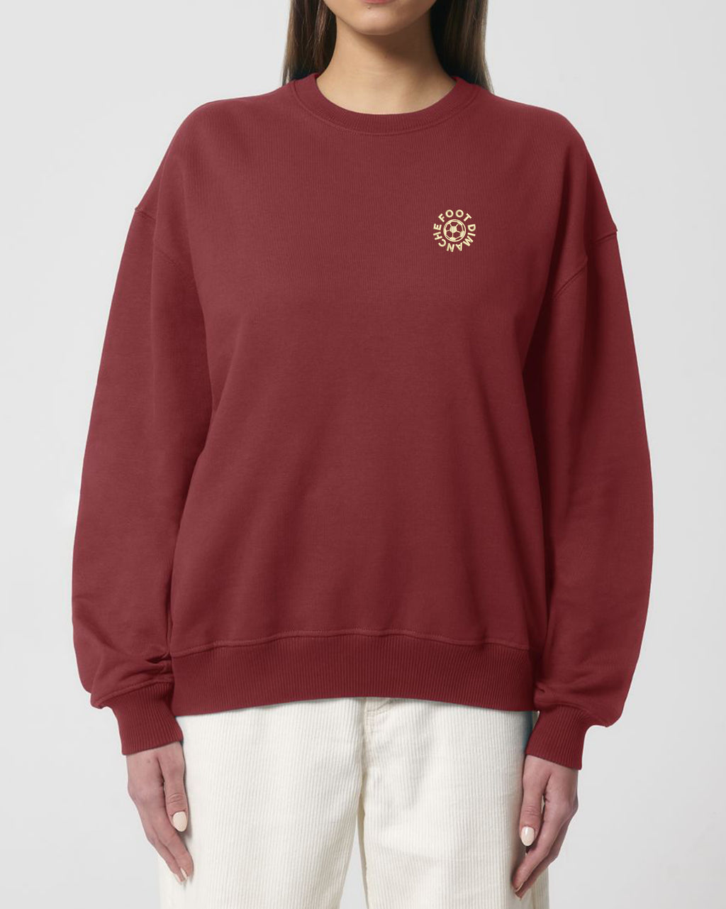Sweatshirt Oversize brodé Foot Dimanche