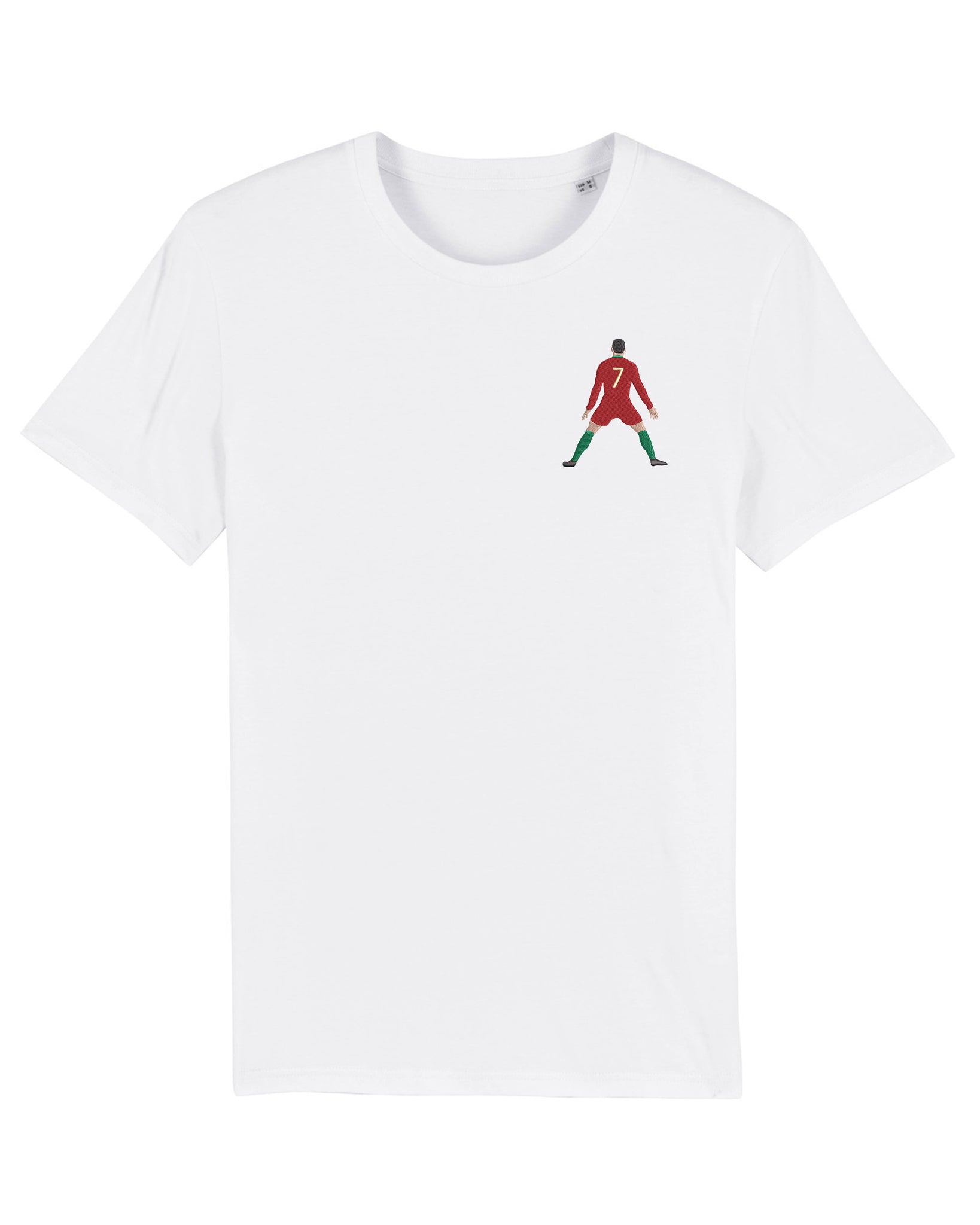 Embroidered CR7 Portugal Tee Shirt