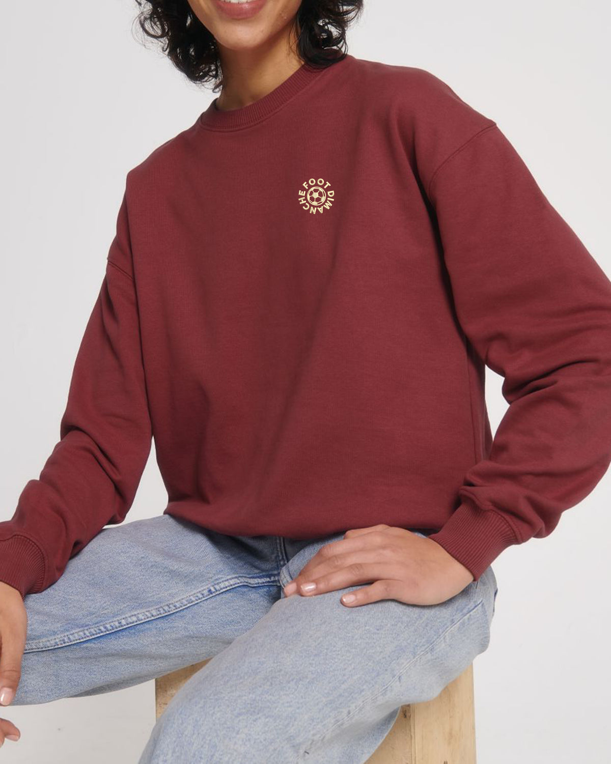 Sweatshirt Oversize brodé Foot Dimanche